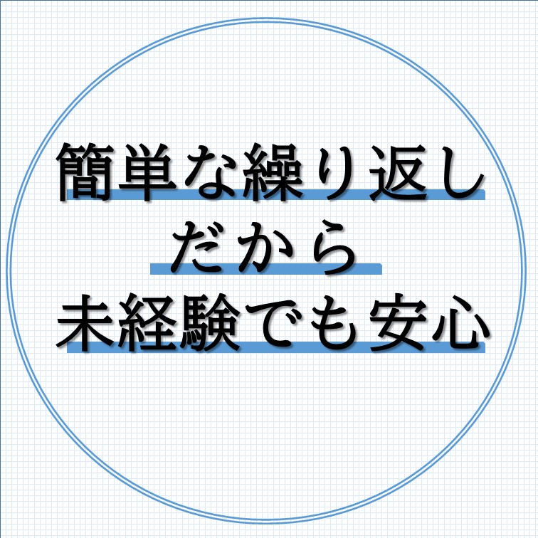 【繰り返しながら-製品を加工し取り出す製造作業】