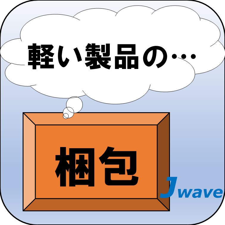 仕上げ済みの製品を畳んで並べて梱包するお仕事
