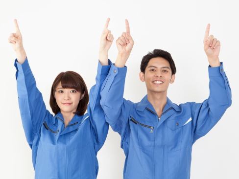 モクモク針の目視検査スタッフ