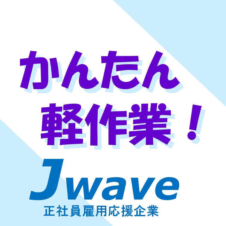 軽い製品を段ボールに詰めるお仕事