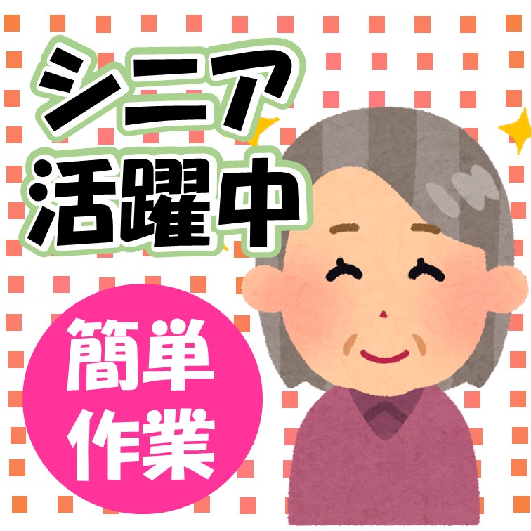 コツコツワーク好きにピッタリな工場の商品の箱詰めの軽作業